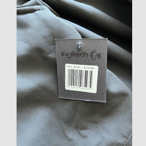 Logitech G Hero Softshell Jacket Men's Size L Black Outdoor Activewear NWT - Picture 3 of 12